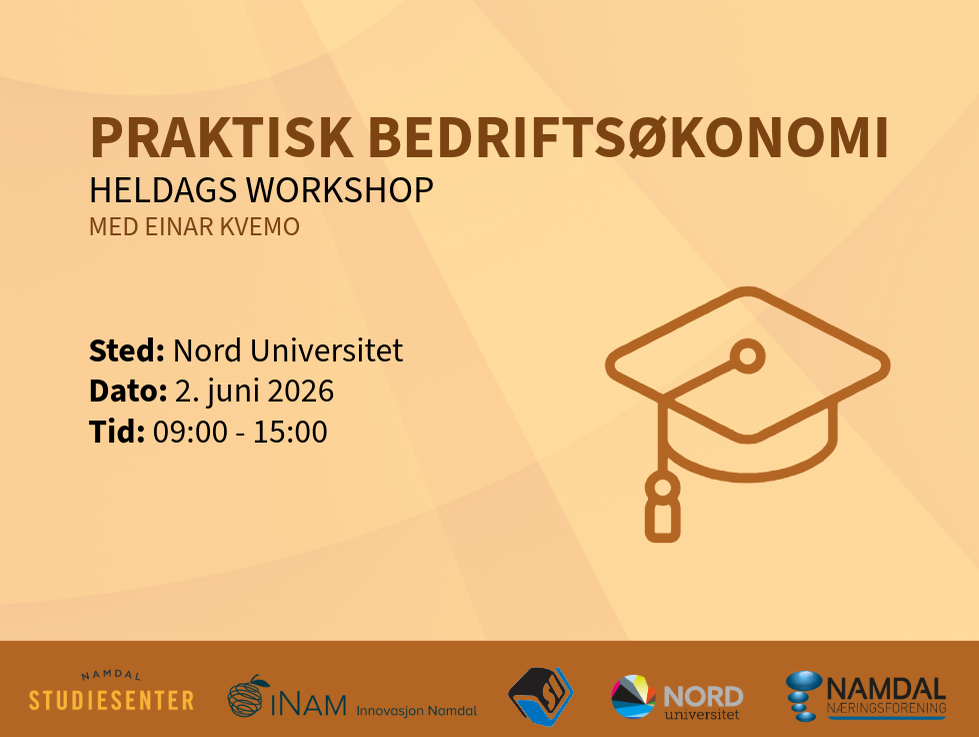 Workshop - praktisk bedriftsøkonomi